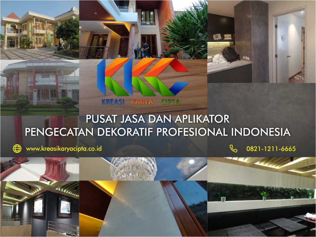 pusat jasa dan aplikator pengecatan dekoratif profesional indoensia kreasi karya cipta