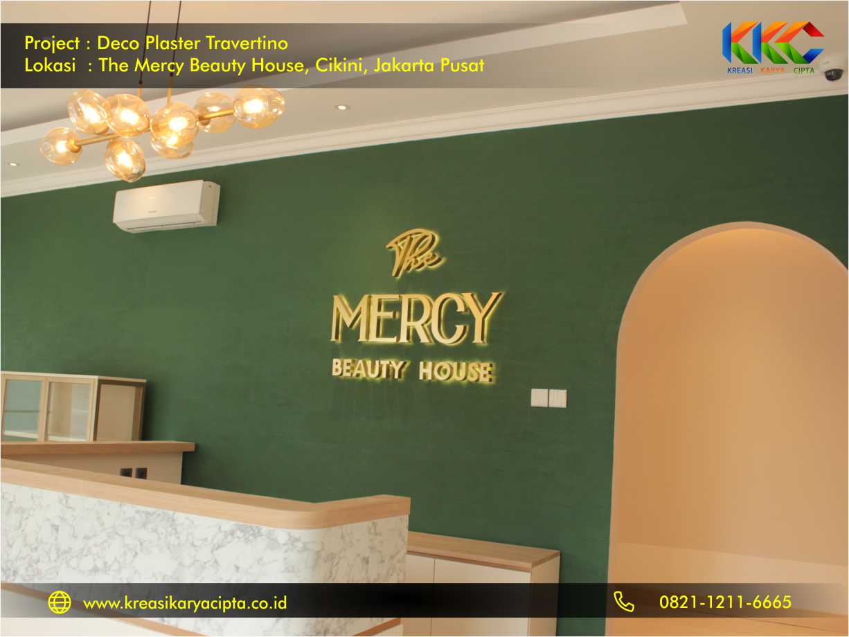 Cat Tembok Motif Beton