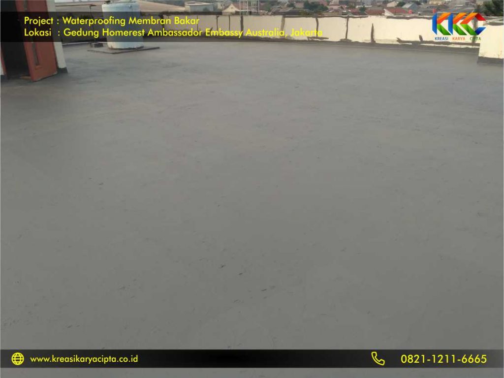 Waterproofing Membran Bakar Gedung Embassy Australia Jakarta 4