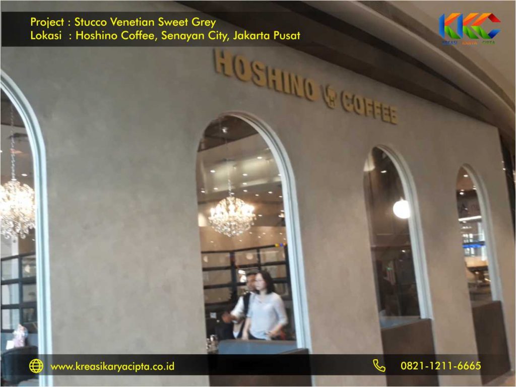 project stucco venetian sweet grey hoshino coffee jakarta pusat 1