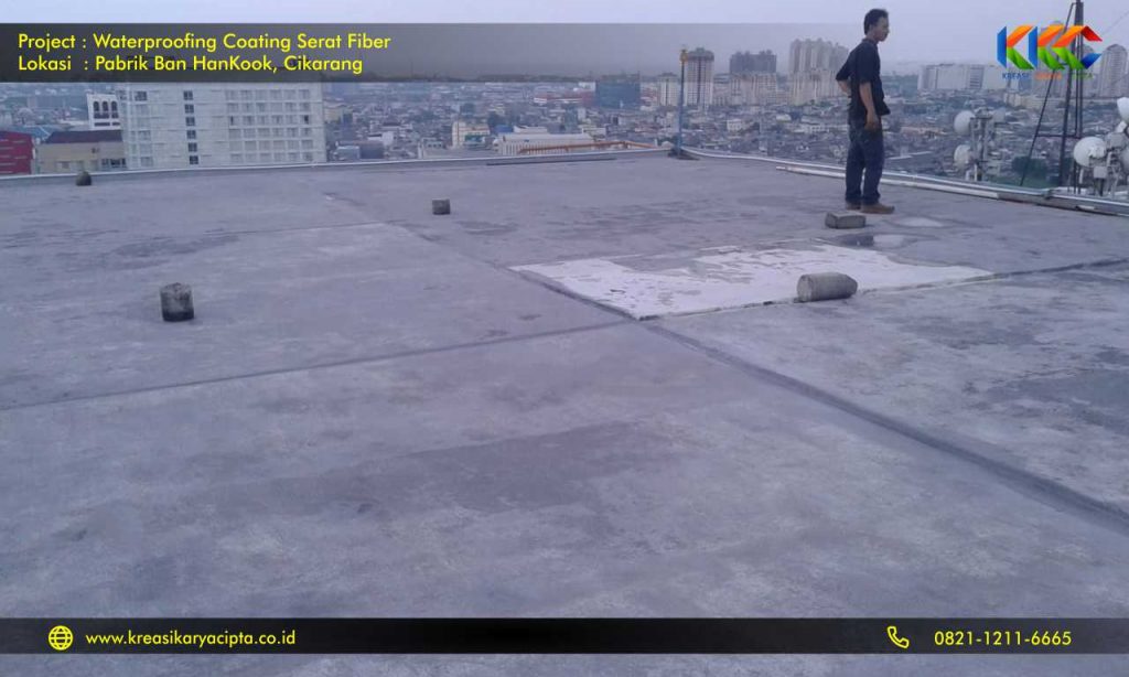 waterproofing pabrik ban hankook cikarang bekasi 2